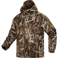 Hunting Jacket for Men Quiet Hunting Camouflage Clothing Hoodie Camo Coat