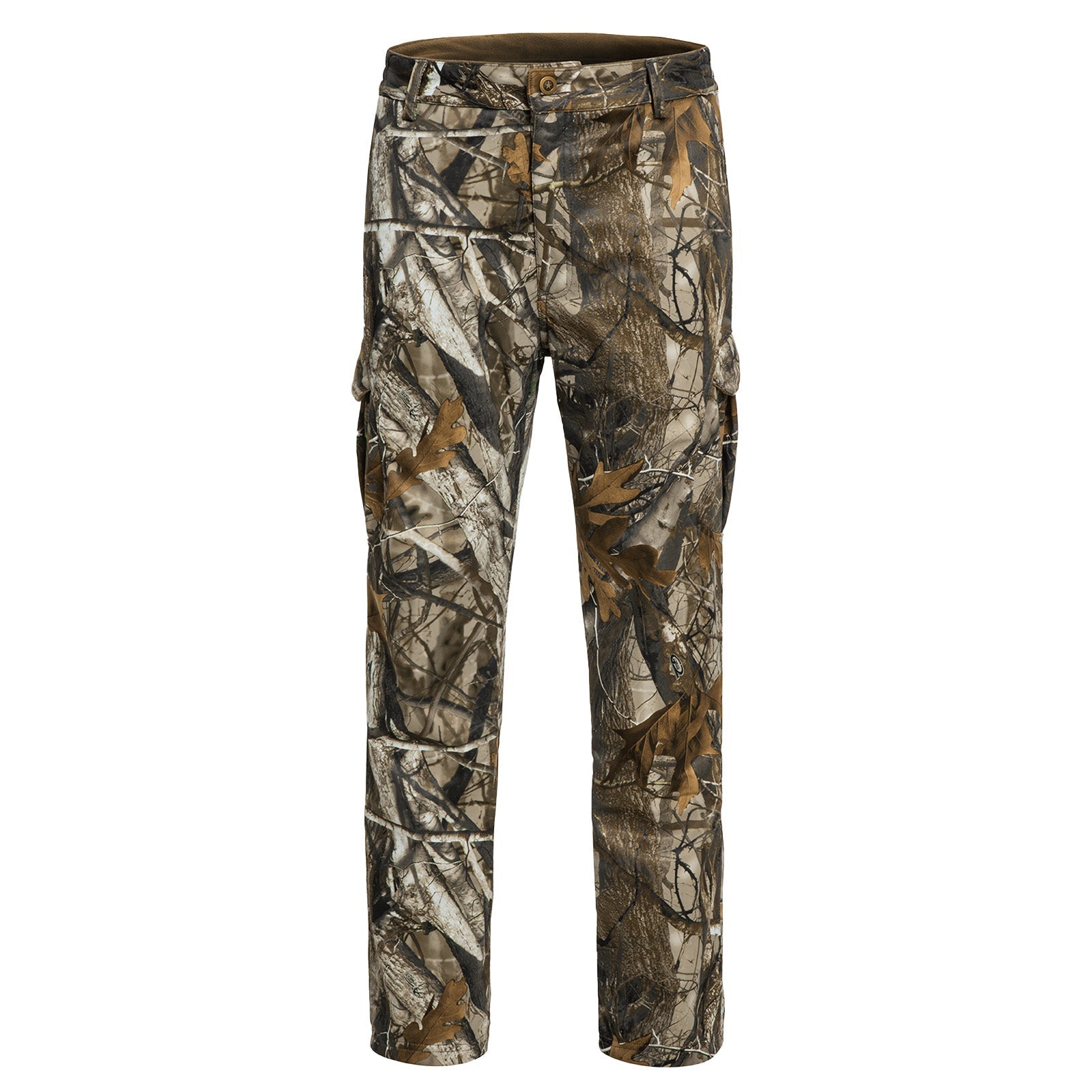 Hunting Pants for Men Camouflage Clothing Gear Windproof Fleece Lined for Winter