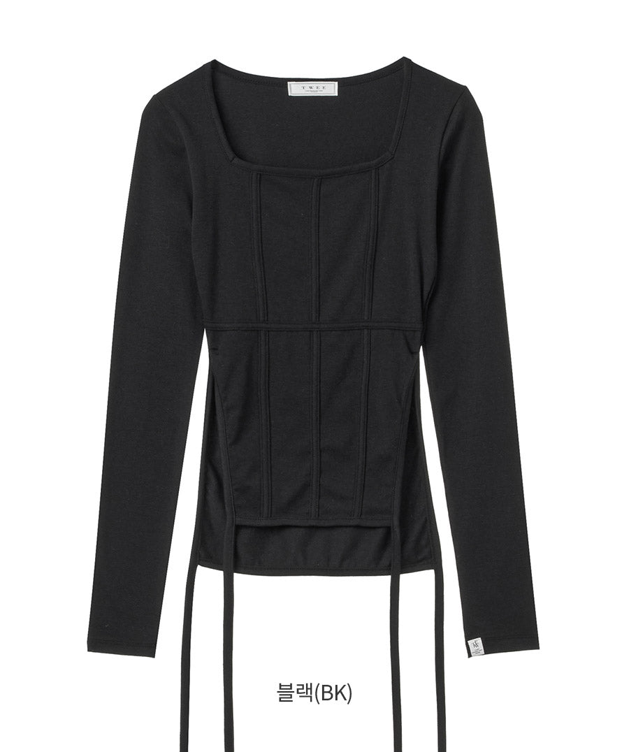 [TWEE] Belun Taping Strap T-Shirt