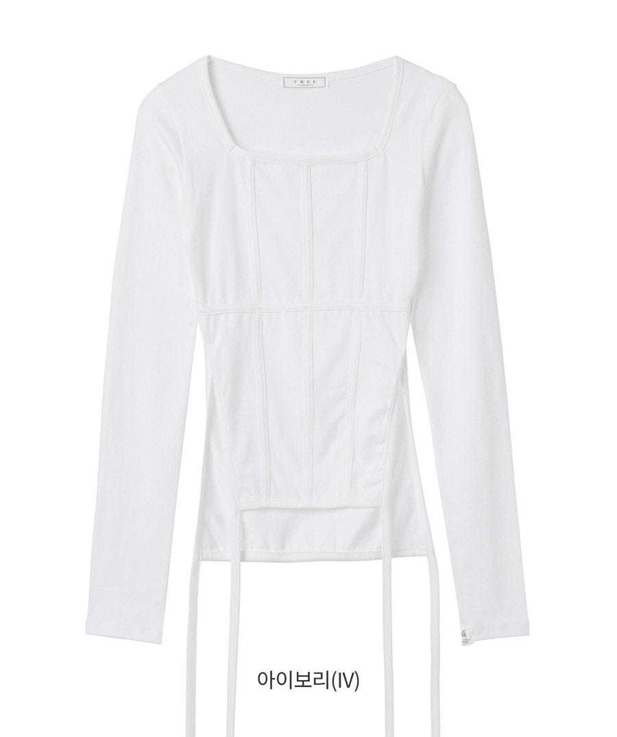 [TWEE] Belun Taping Strap T-Shirt