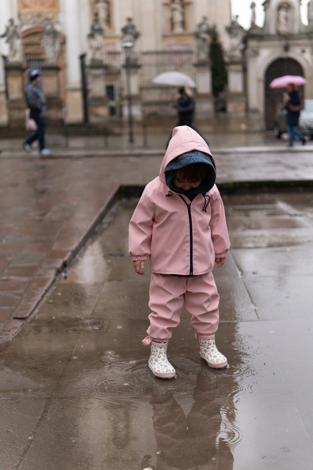 Waterproof Baby/Kid Clothing Set - Rosa