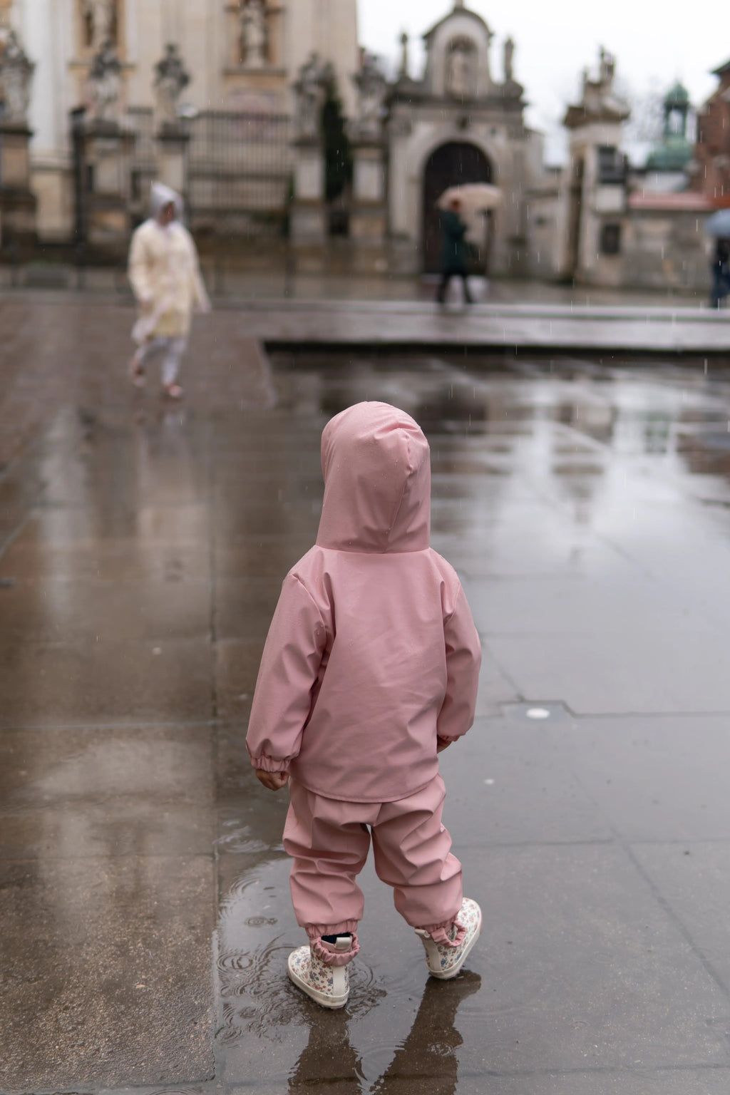 Waterproof Baby/Kid Clothing Set - Rosa