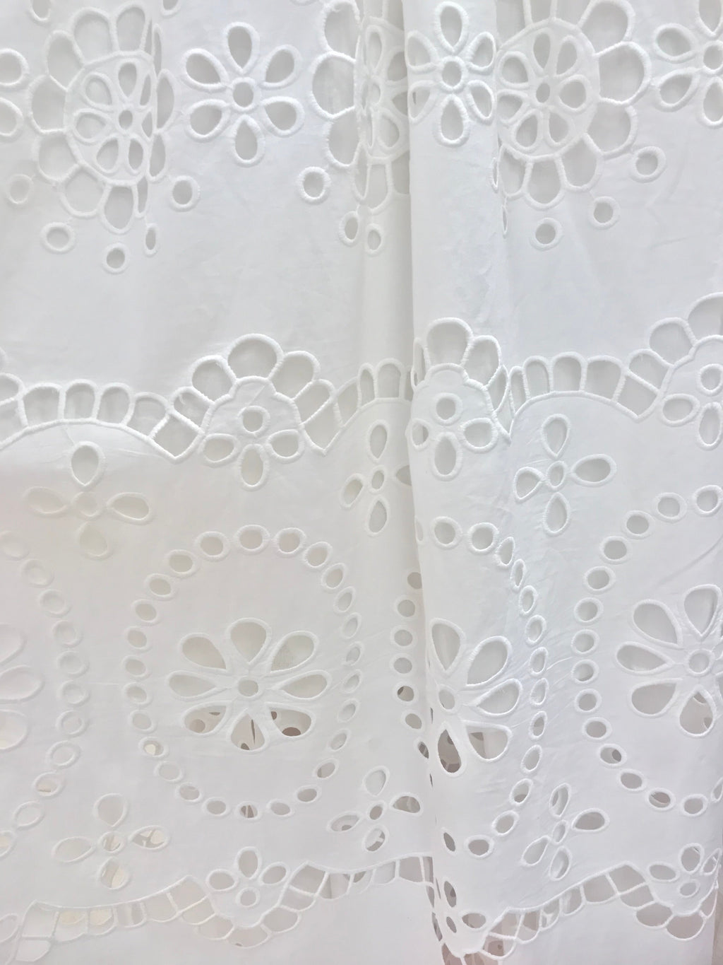 Summer Eyelet Maxi Dress