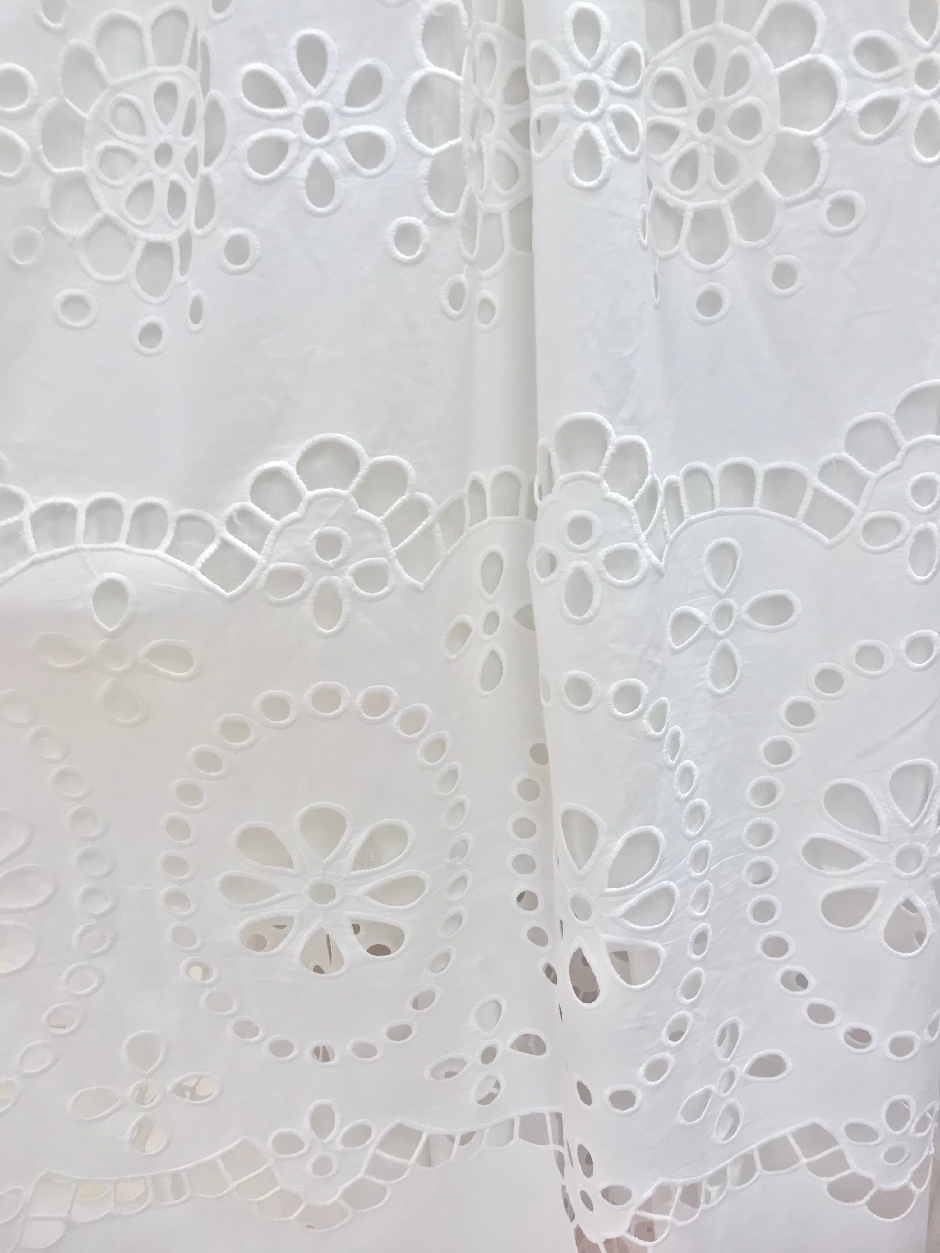 Summer Eyelet Maxi Dress