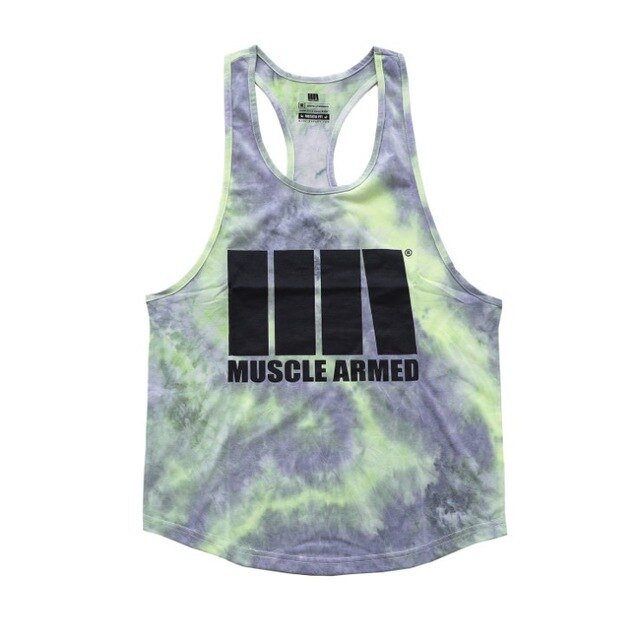 Gyms Fitness Workout Singlet Sling Vest Men Bodybuilding Tank Top Camouflage sleeveless Shirt Boy Summer Brand gym clothing
