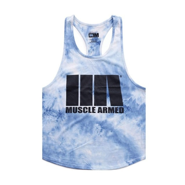 Gyms Fitness Workout Singlet Sling Vest Men Bodybuilding Tank Top Camouflage sleeveless Shirt Boy Summer Brand gym clothing