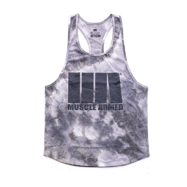 Gyms Fitness Workout Singlet Sling Vest Men Bodybuilding Tank Top Camouflage sleeveless Shirt Boy Summer Brand gym clothing
