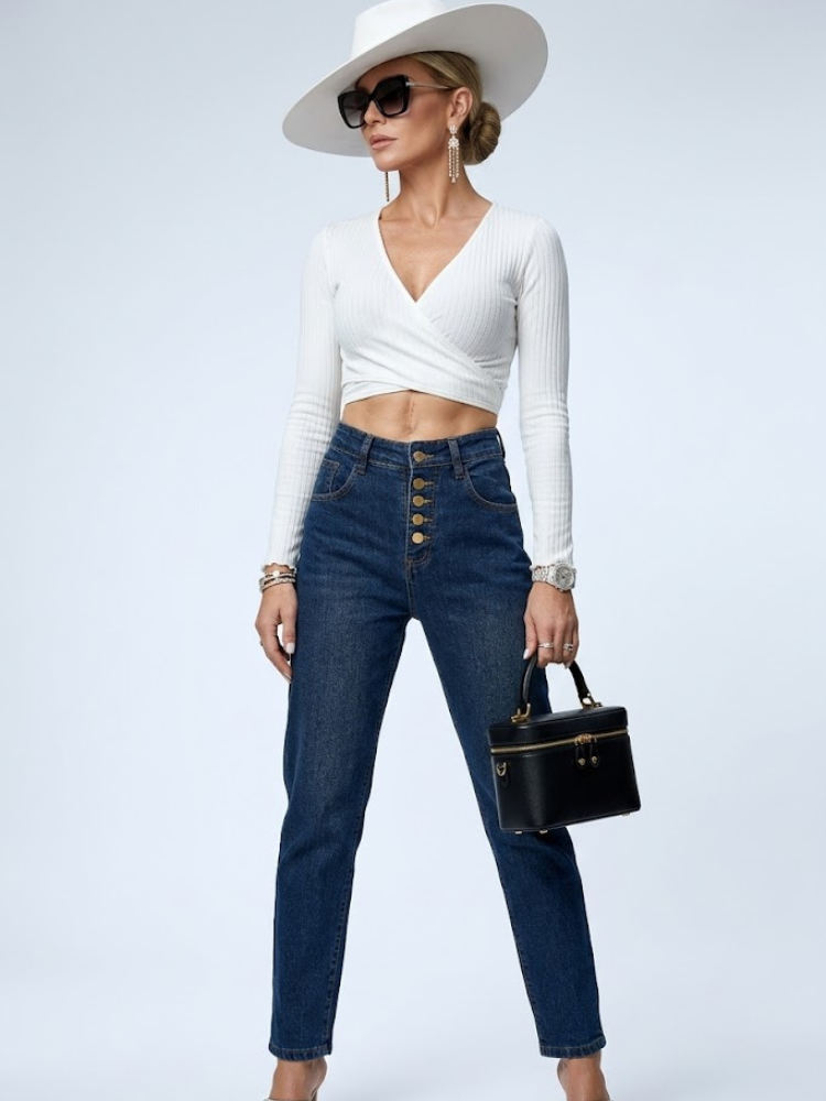 WOMEN'S JEANS FLATIRON New Collection CHIC - BYMANYC ® New York