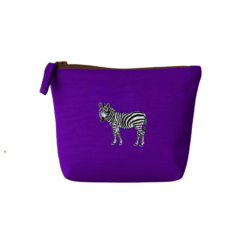Zebra Make Up Bag