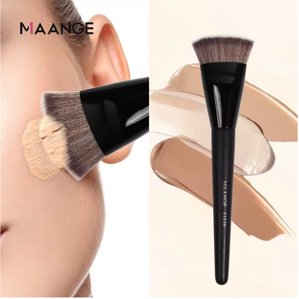 Makeup Brush Flat Head Flawless Foundation Powder Blush Concealer