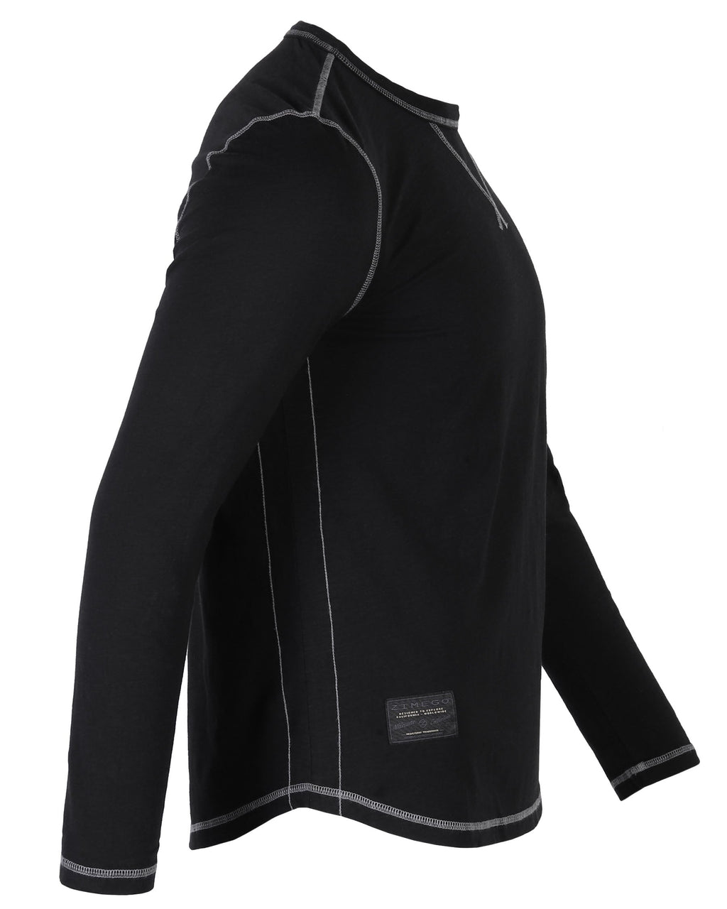 Signature Classic Long Sleeve Crew Neck T-Shirt for Men