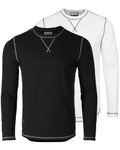 Signature Classic Long Sleeve Crew Neck T-Shirt for Men
