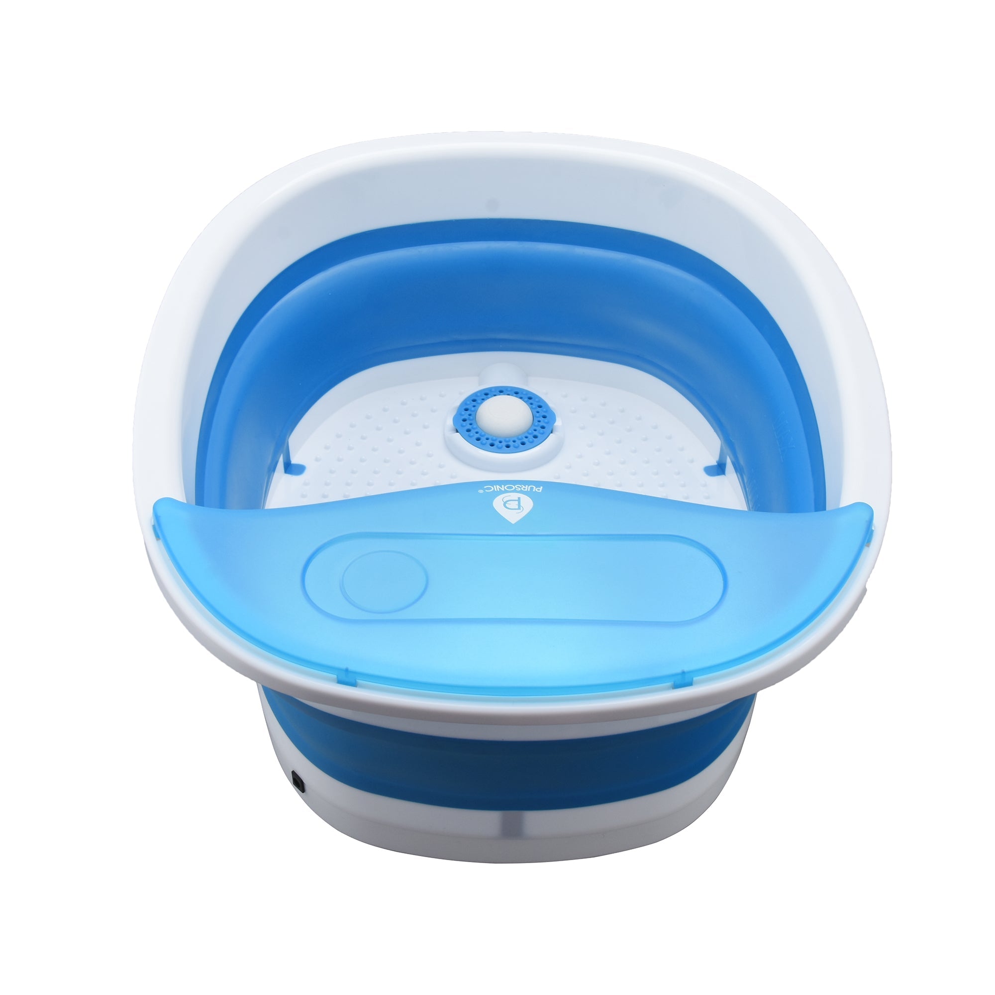 Pursonic Home Recovery Essentials: Red Light Knee & Shoulder Pads, 3-Speed Massage Gun, & Collapsible Foot Spa
