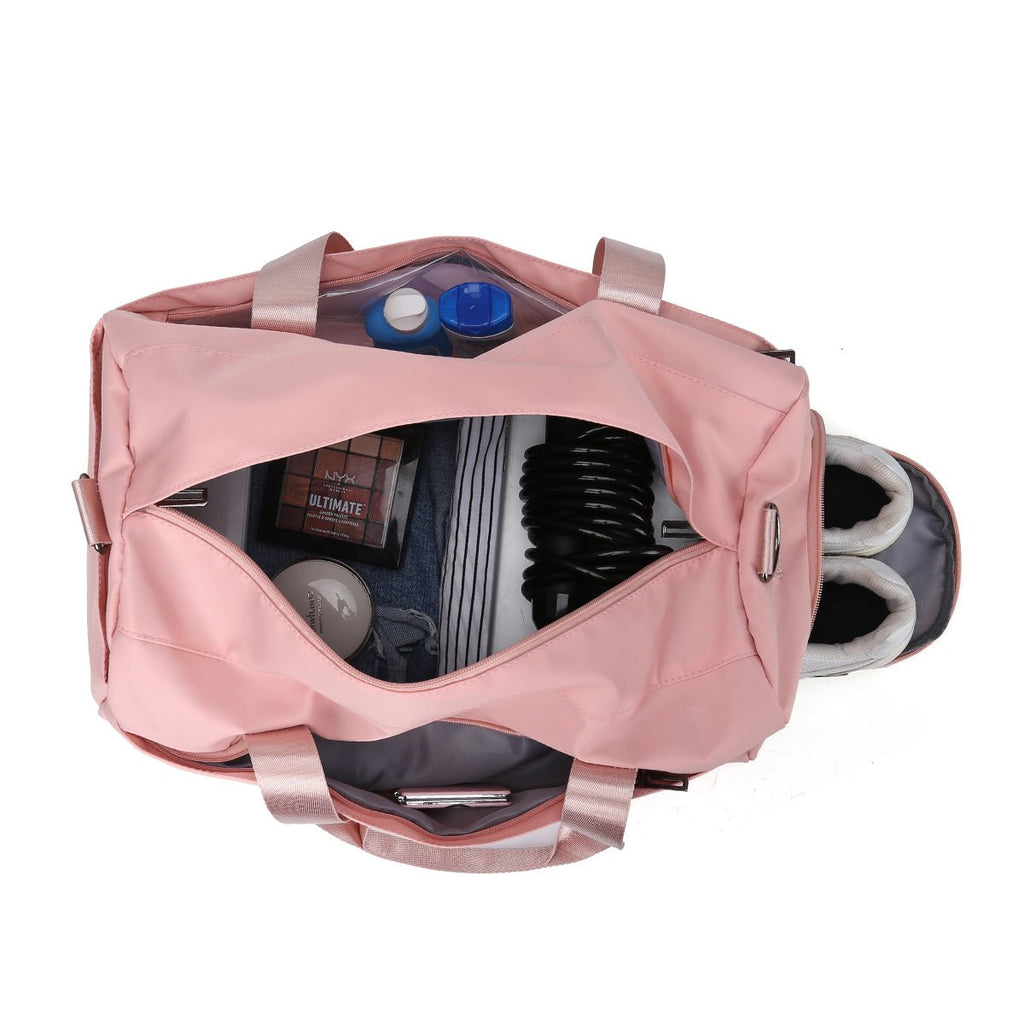 PINK Women Waterproof Carry-on Gym Bag